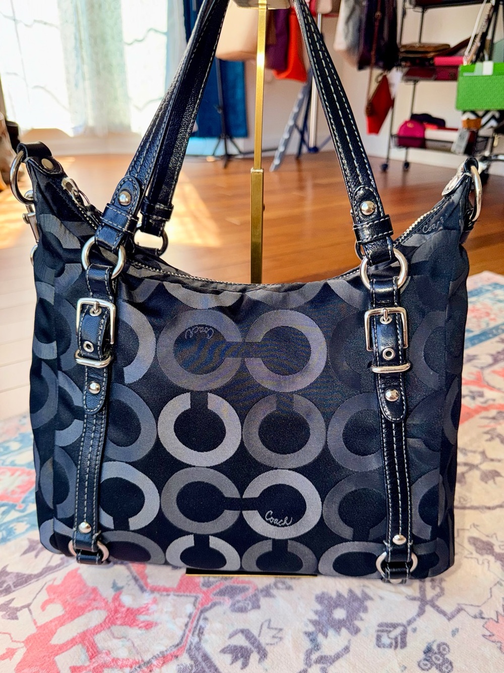Coach Alexandra Riley Satchel Shoulder/crossbody Bag. 2 Hangtags! - Picture 4 of 14